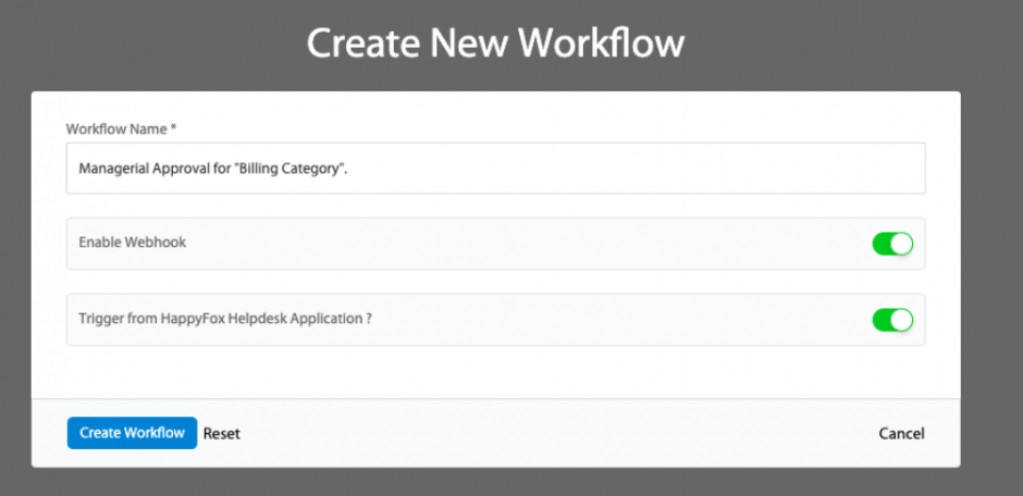 Approval Creation Flow