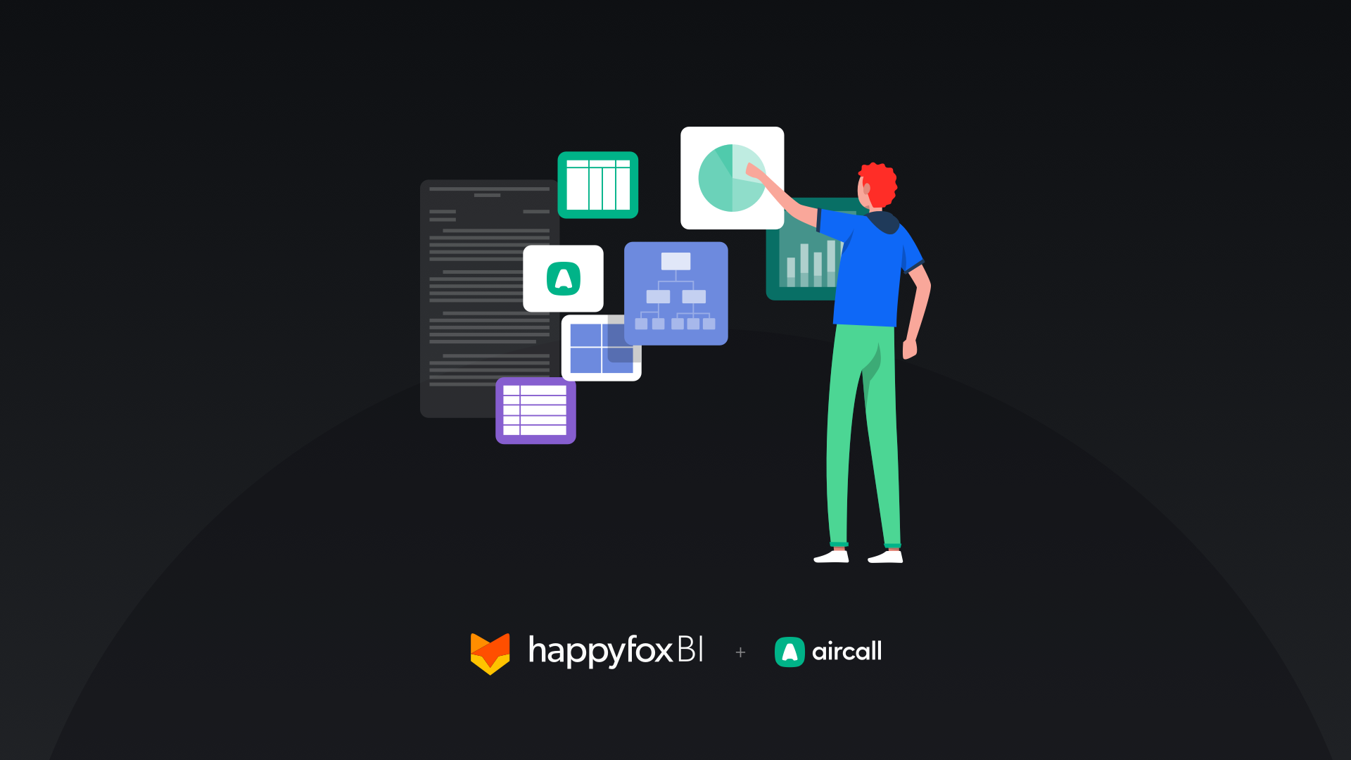HappyFox BI for Aircall: 6 steps to get started on your call center dashboard