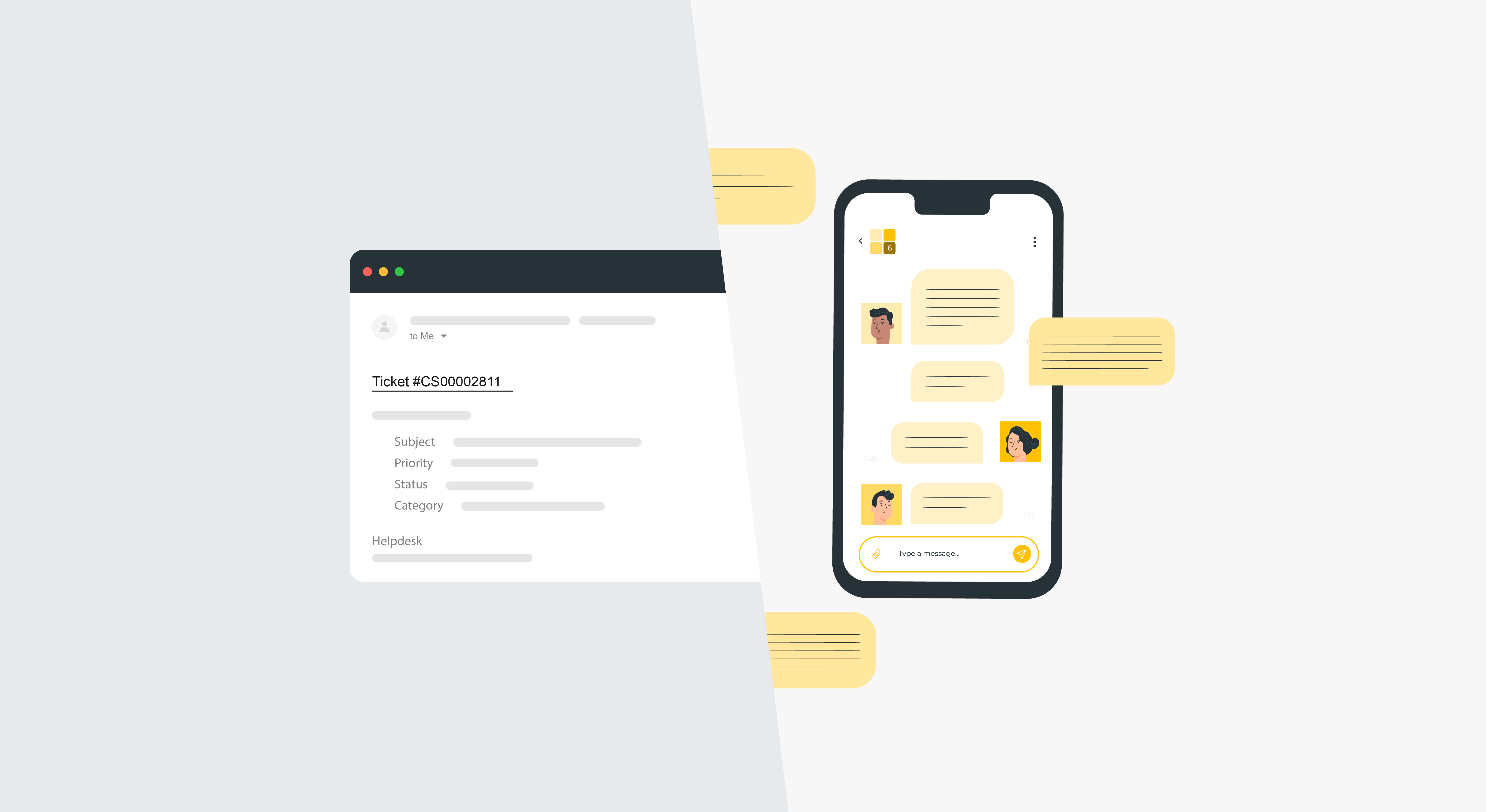 In-app Chat Support vs. Email Support – Which is Right for Your Business? [Infographics]