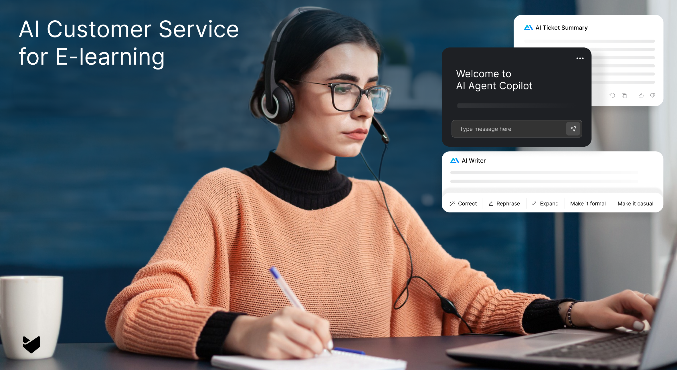 Revolutionizing Support: AI Customer Service for E-learning Platforms
