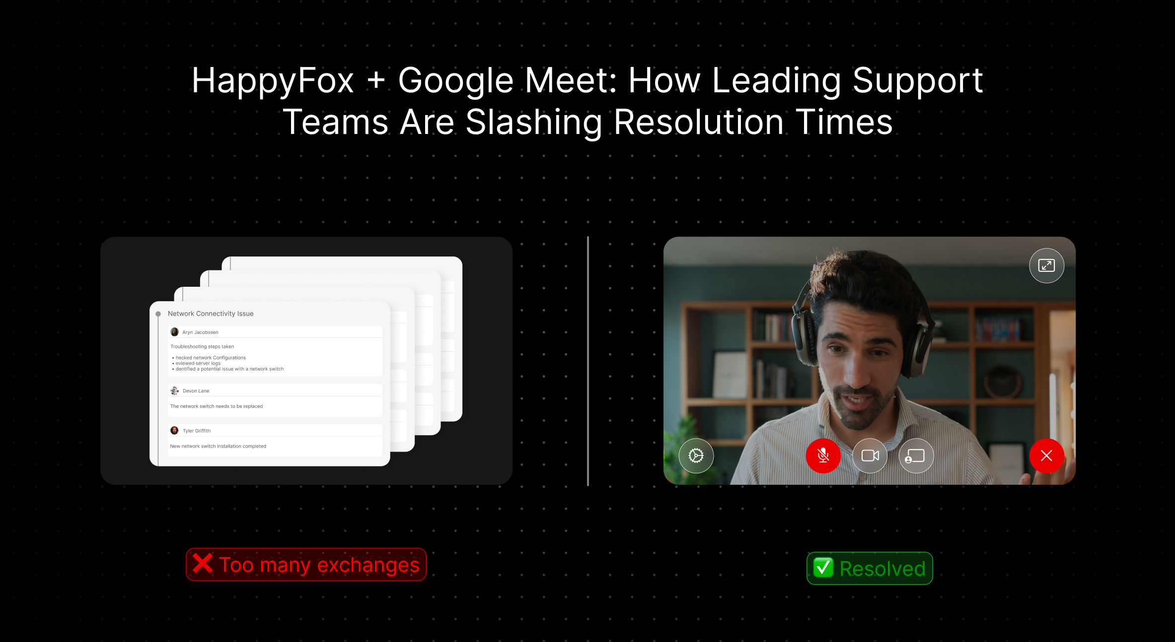 HappyFox + Google Meet: How Leading Support Teams Are Slashing Resolution Times